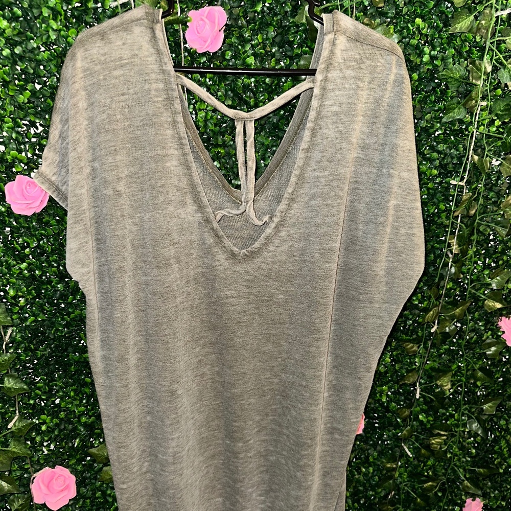 Express x One Chelsea Green Midi Dress